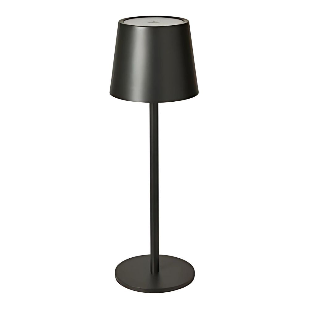 Bordlampa med touchfunktion i svart 27,5 cm