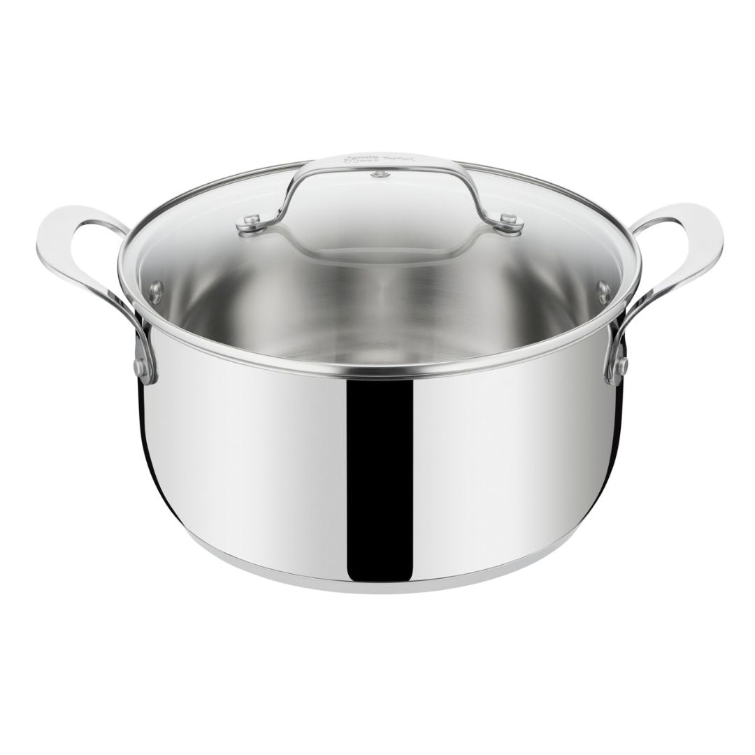 Jamie Oliver - Essential SS kastrull 24/5,2 L cm med lock
