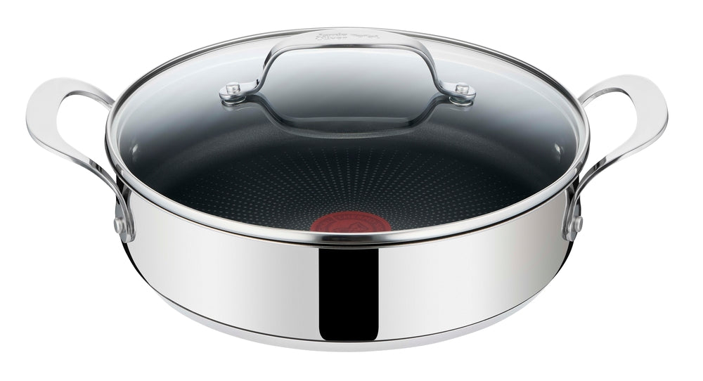 Tefal - Jamie Oliver Essential SS sautépanna 25 cm 3,2 L med lock