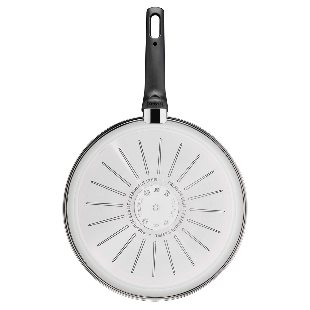 Tefal Emotion Plus Power - Stekpanna 28 cm - SS Tri-Ply mesh PFTE