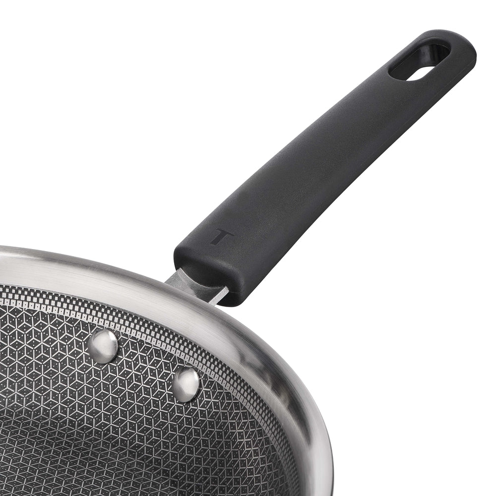 Tefal Emotion Plus Power - Stekpanna 28 cm - SS Tri-Ply mesh PFTE