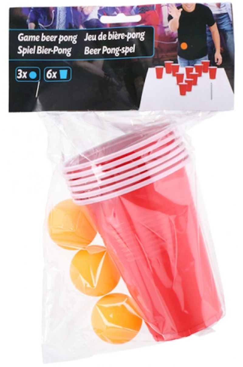 Beer Pong spel 9 delar