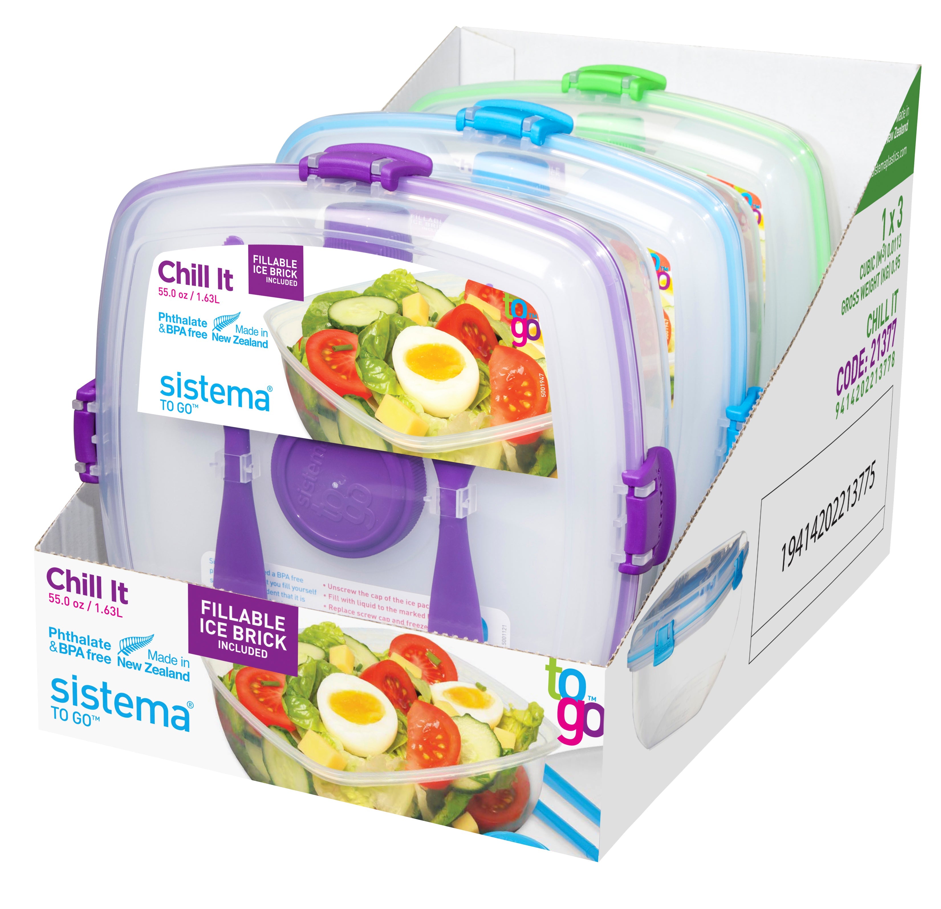 Sistema - Chill It To Go 1,3l - Lila