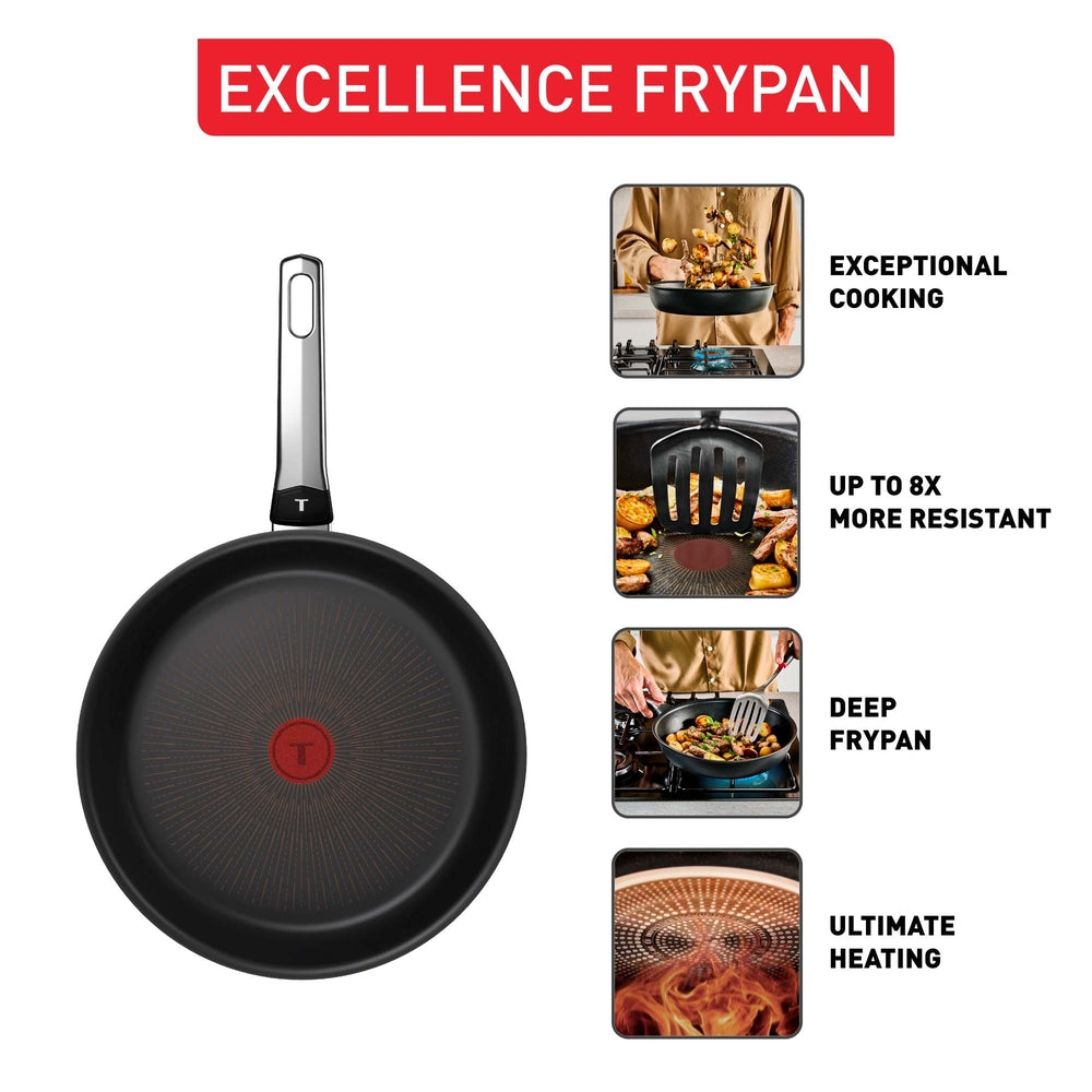 Tefal - Excellence PFTE stekpanna 32 cm