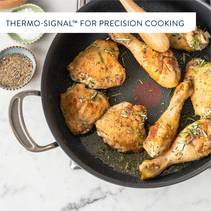 Tefal - Jamie Oliver Cooks Classic HA stekpanna med glaslock 30 cm