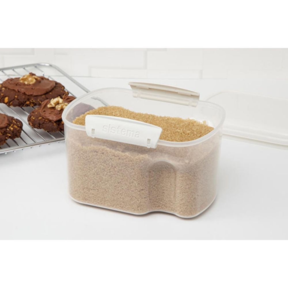 Sistema - Opbevaringsboks med kop 1,56L