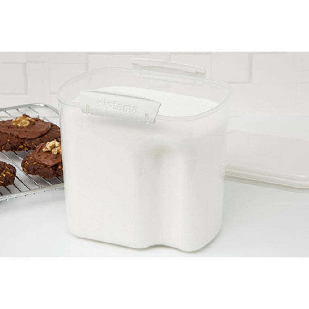 Sistema - Opbevaringsboks med kop 2,4L