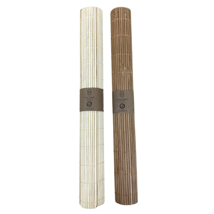 Bambu bordsunderlägg 1 st. - 30 x 45 cm blandade färger