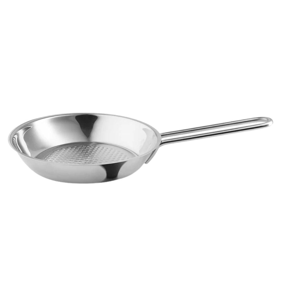 Eva Trio - Stekpanna 28 cm - Rostfritt stål utan beläggning Honeycomb