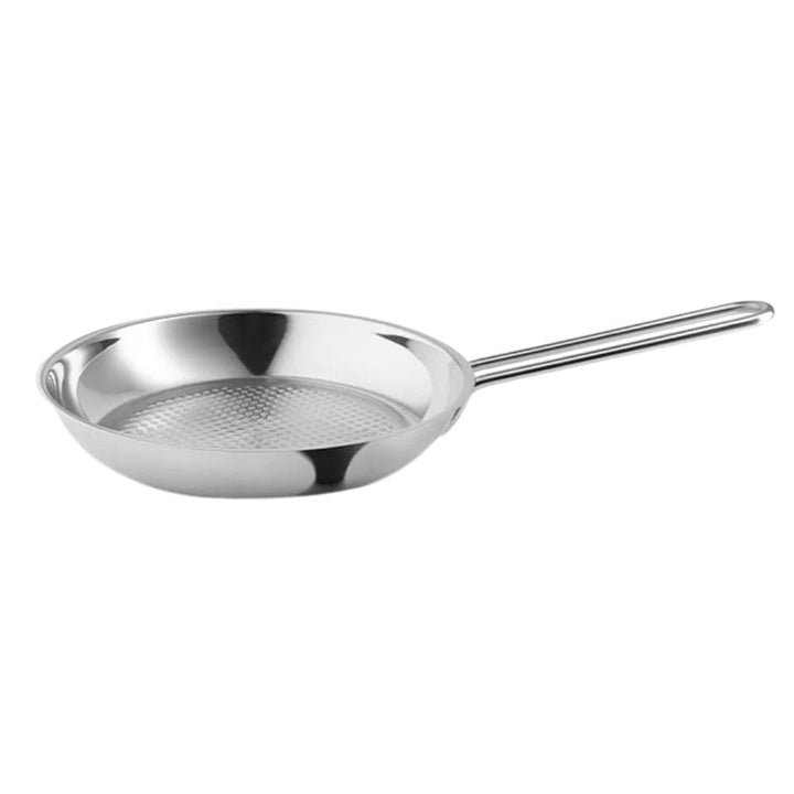 Eva Trio - Stekpanna 24 cm - Rostfritt stål utan beläggning Honeycomb