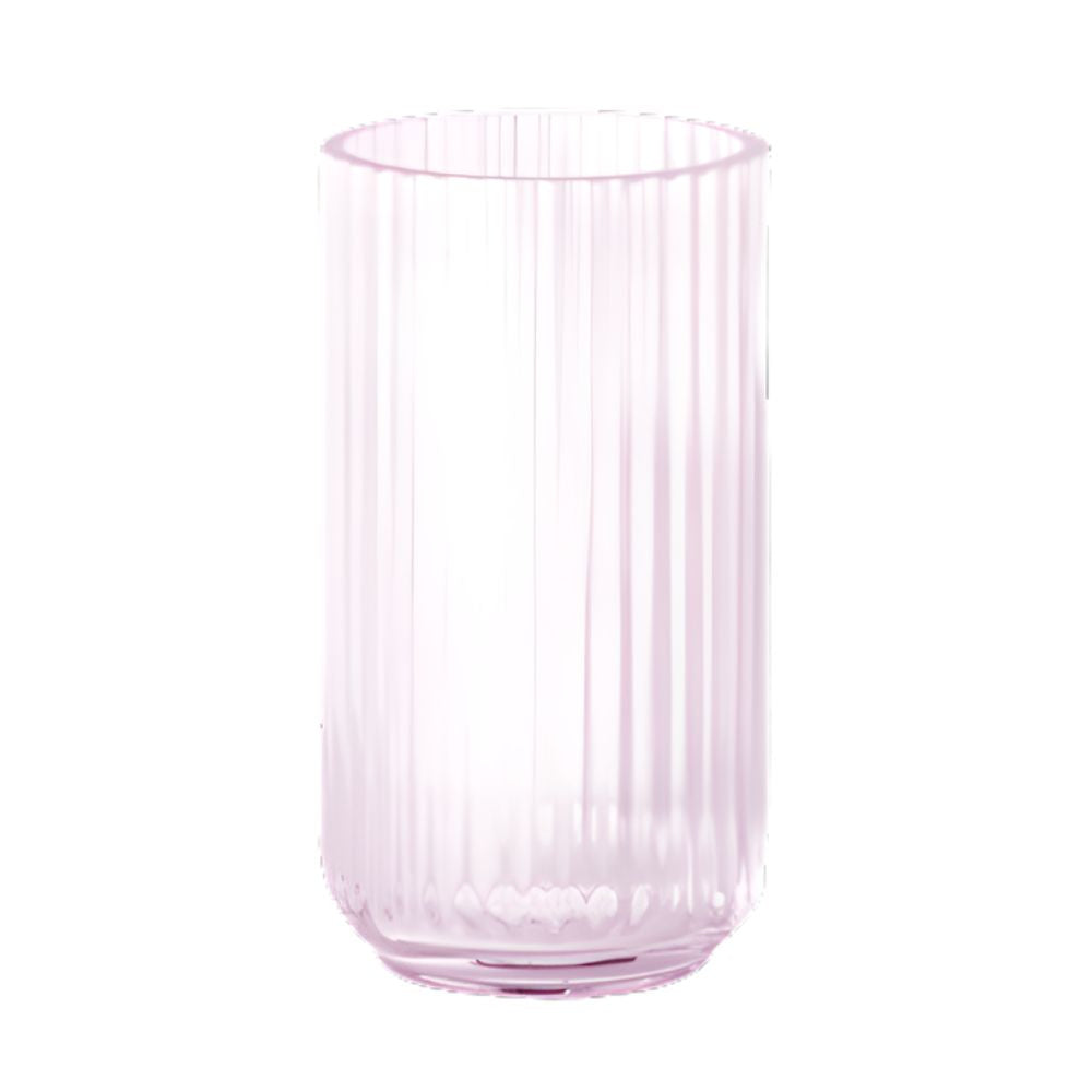 Lyngby - Vas 15 cm - Rosa Glas