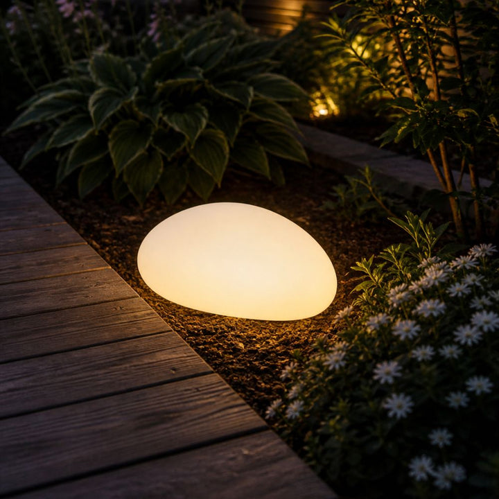 Solarsten 33x24x13,5 cm IP44 plast vit