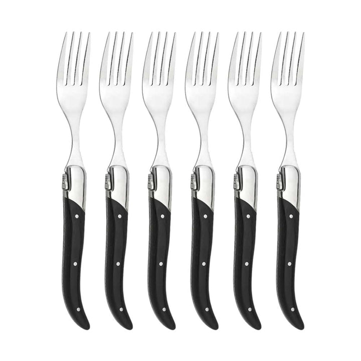 Laguiole by Haws - Steak gafflar 6 st - Svart ebenholts