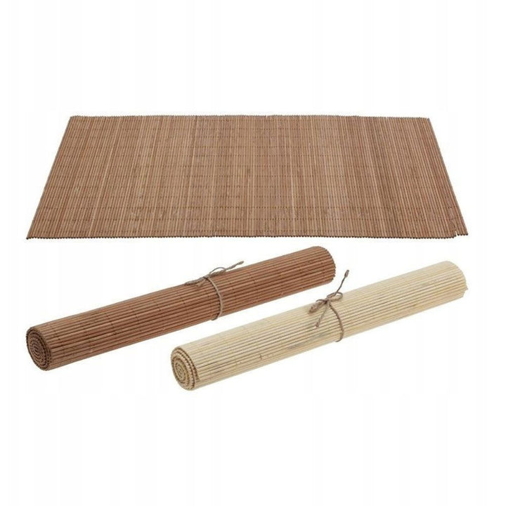 Bambu bordsunderlägg 1 st. - 30 x 45 cm blandade färger