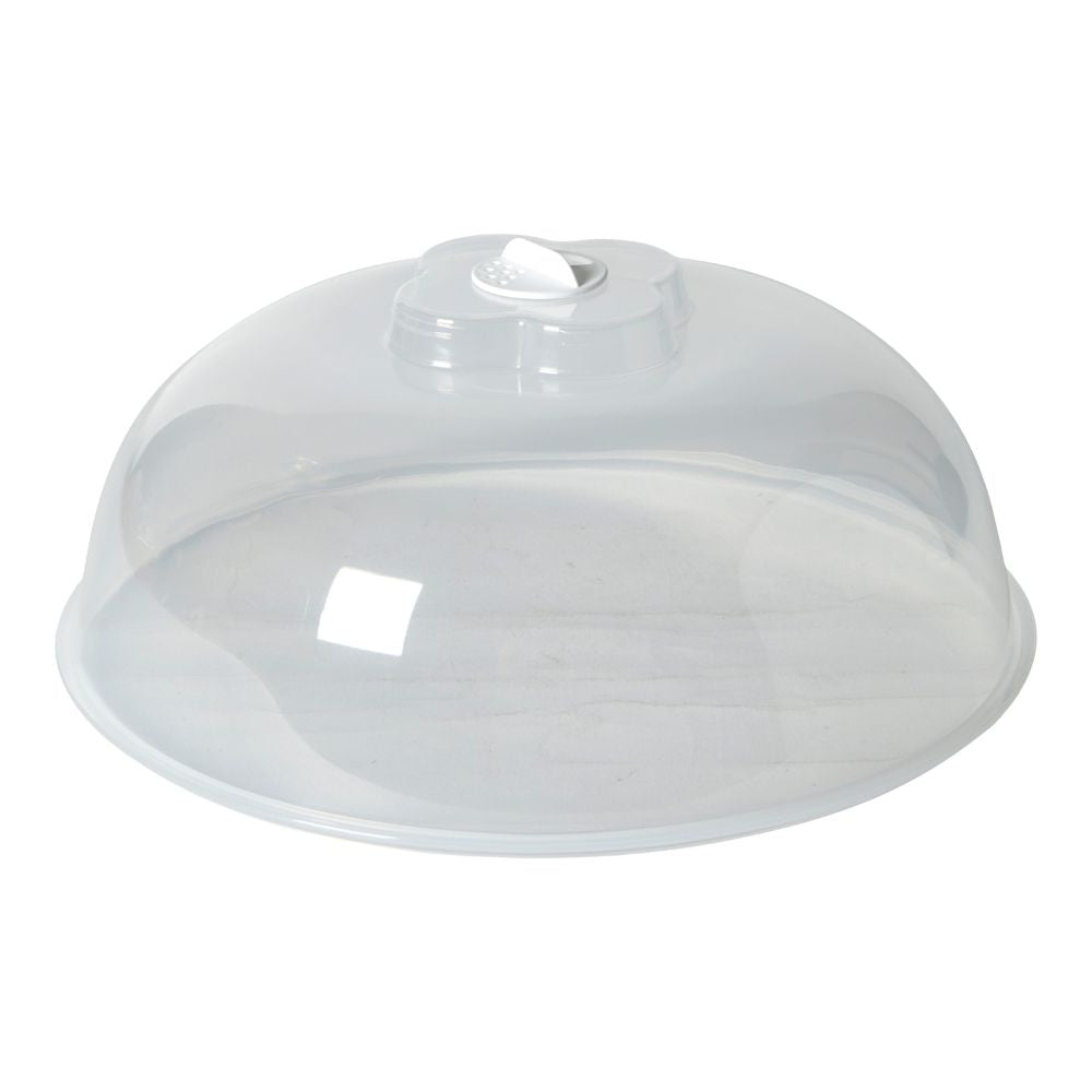 Mikrovågslock genomskinlig plast - Ø29x12 cm