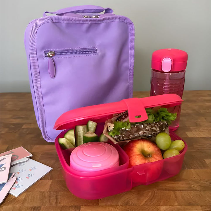Sistema - LunchTime 3-pack - Rosa/Lila