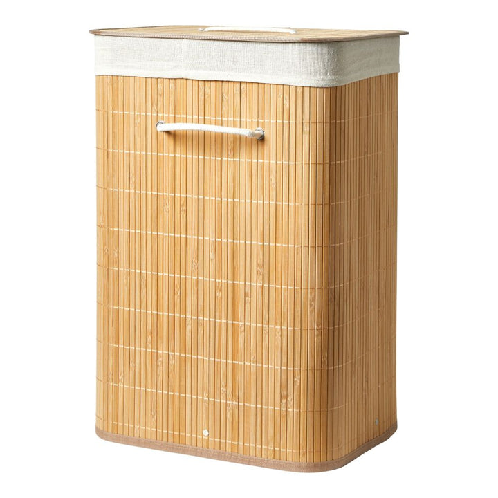Tvättkorg i bambu - 40x30x60 cm