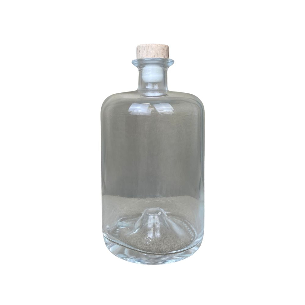 Conzept - Glasflaska med kork 0,45 L Ø8x19 cm