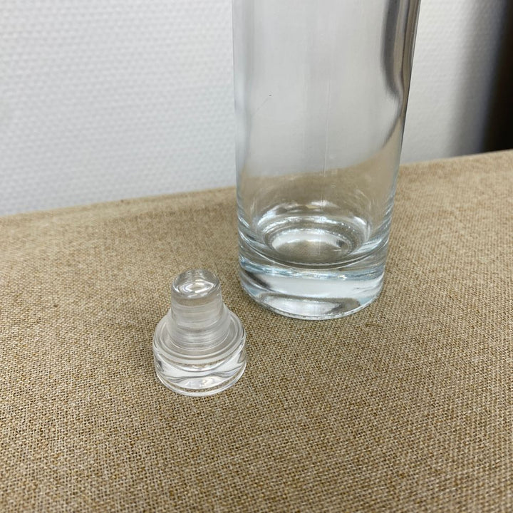 Conzept - Glasflaska med glaskork 0,39 L Ø5,5x34 cm