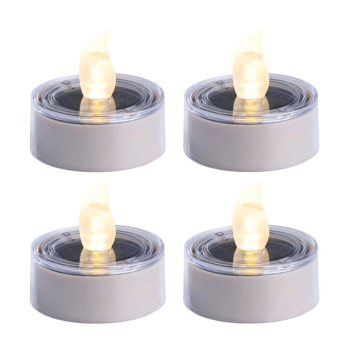 Outfit - Värmeljus solcell 4 st.