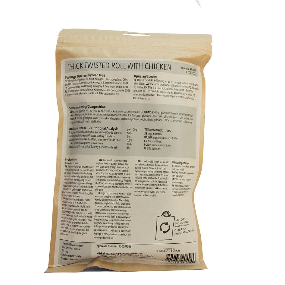 Treateaters - Twisted Chicken köttben - 4 st