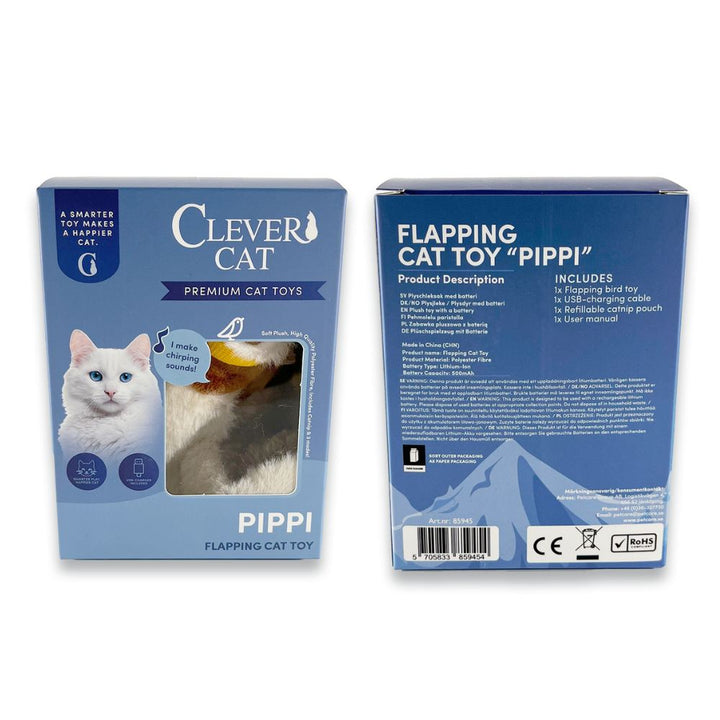 Clever Cat - Fågel med flaxande vingar Pippi