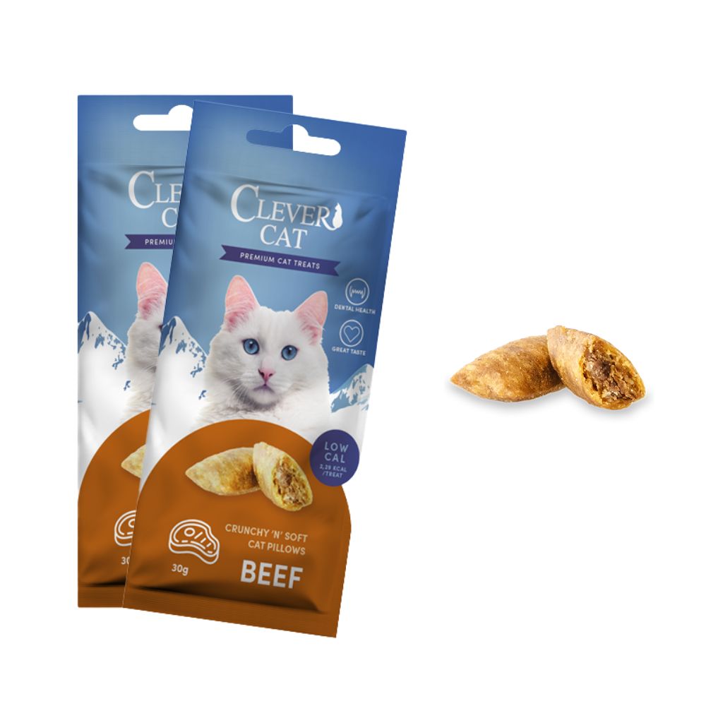 Clever Cat - Godis 30 g Nötkött
