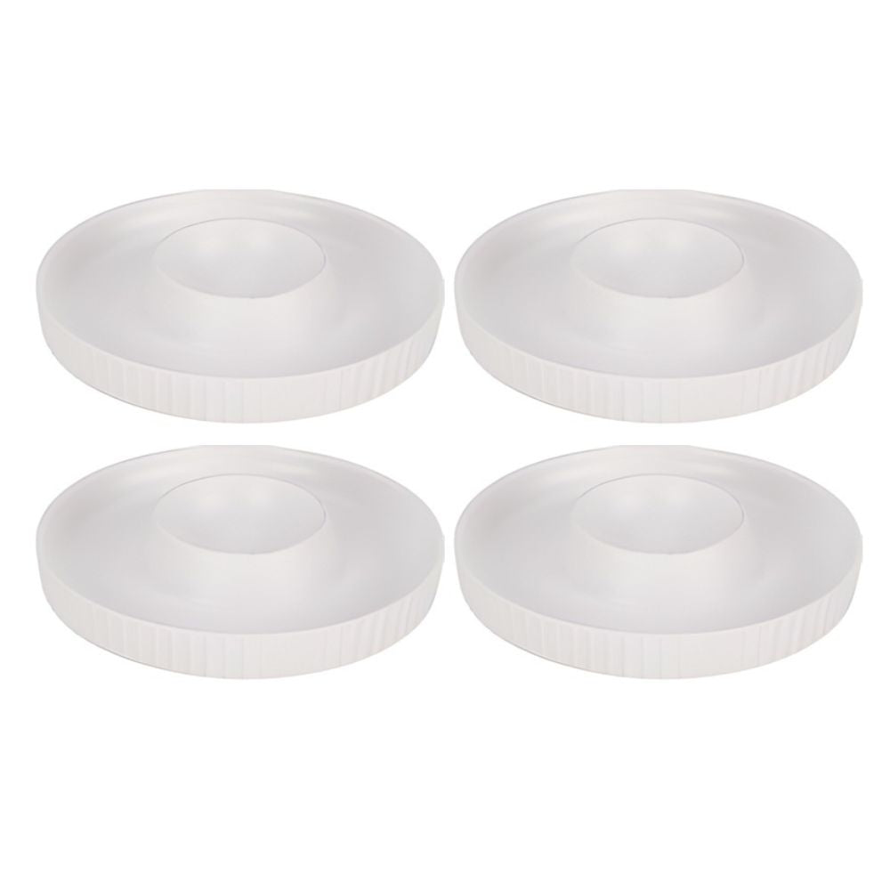 Æggebæger 4 stk. - assorteret farver