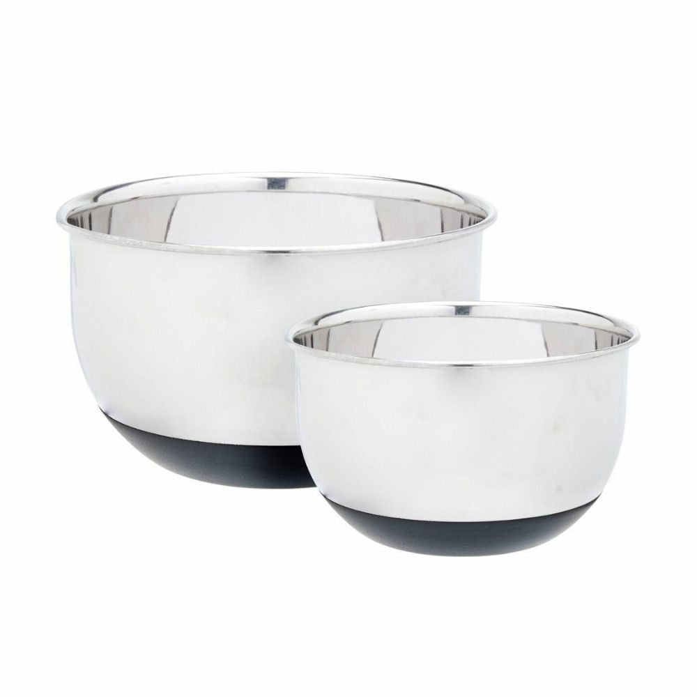 Røreskål 2 stk - rustfrit stål