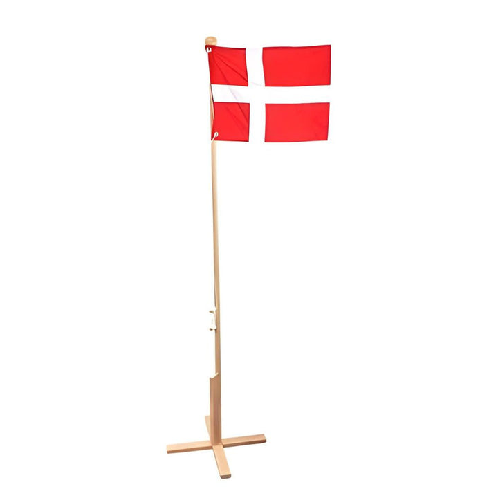 Golvflagga Dannebrog 170 cm - i bok