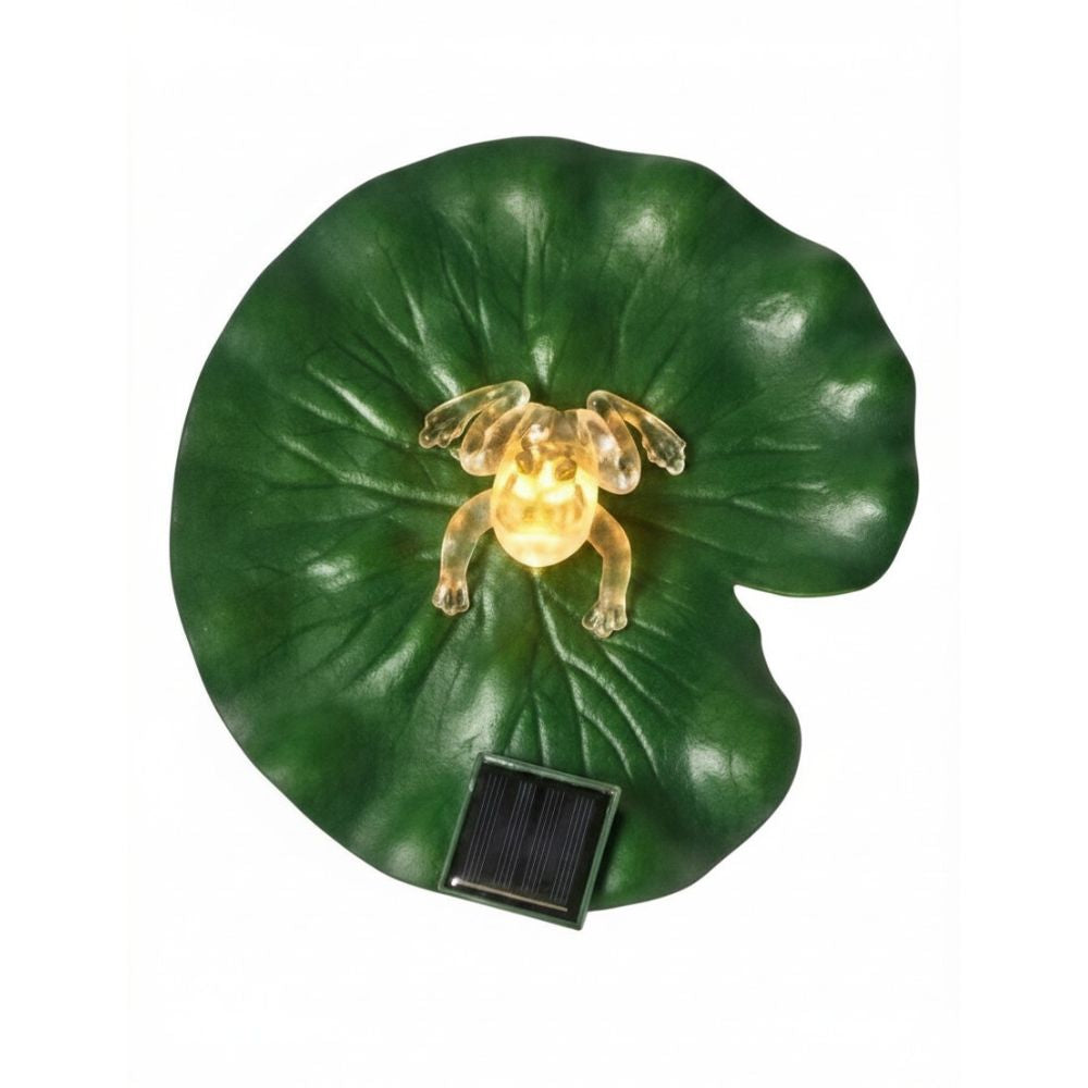Solar lotusblad med frön Ø17 cm