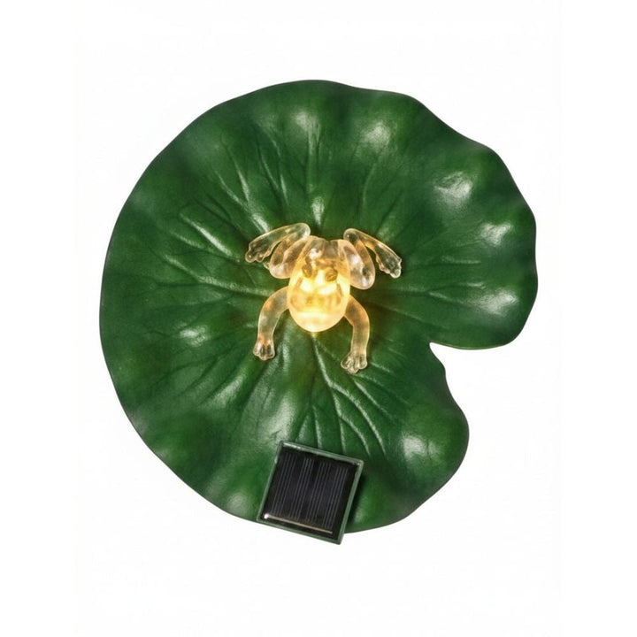 Solar lotusblad med frön Ø17 cm