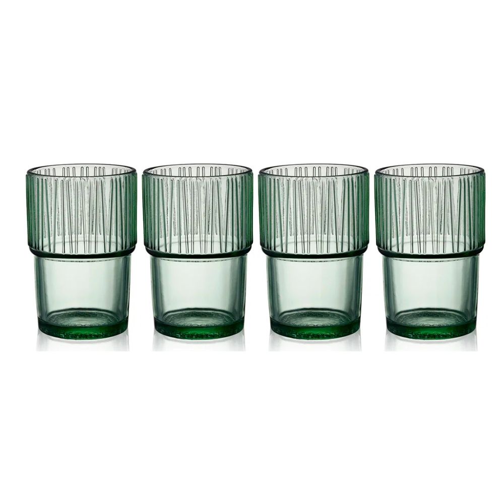 Bitz - Cafeglas Kusintha 38 cl 4 stk. Grøn