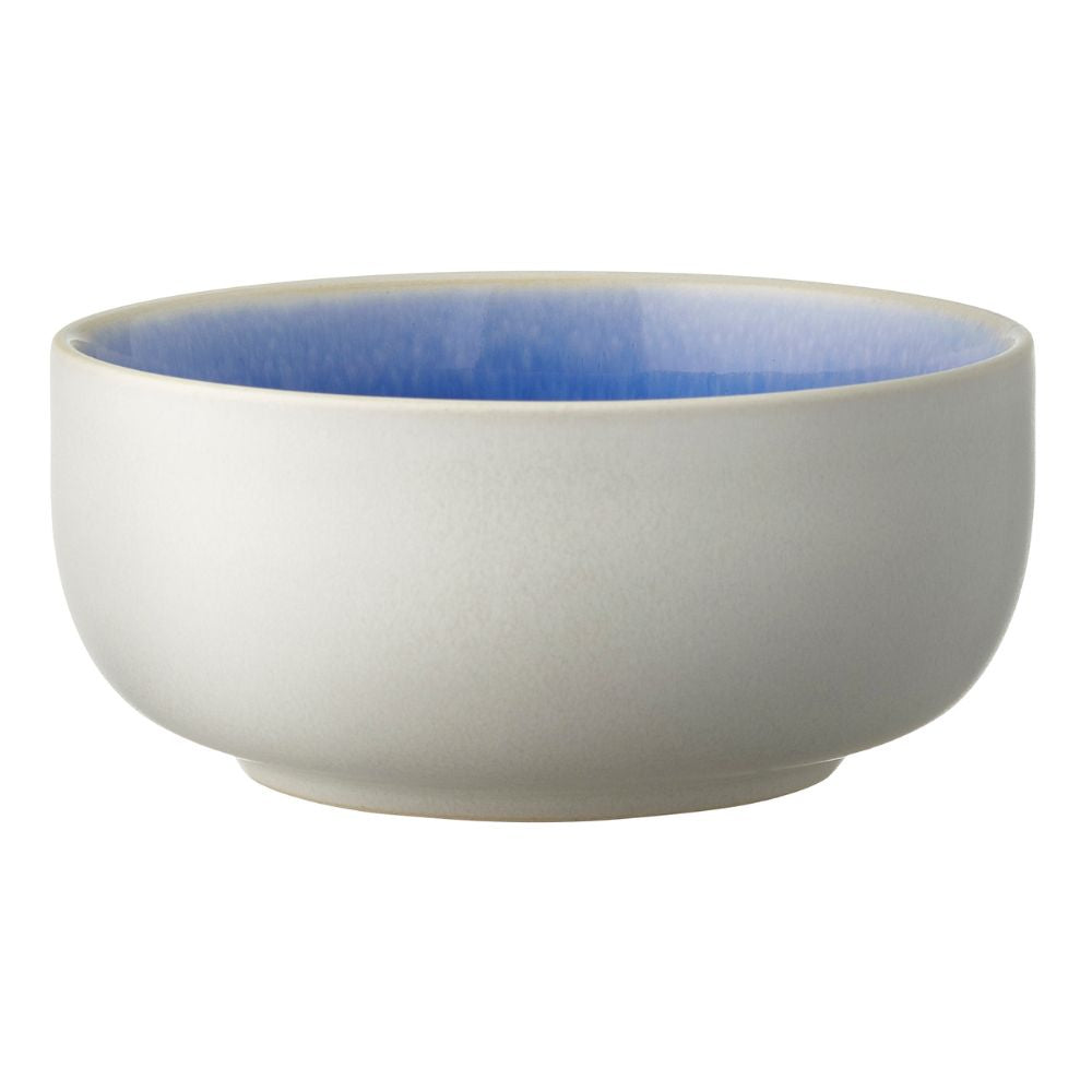 Studio Round - Skål North 11 cm Matt vit/Glänsande flod