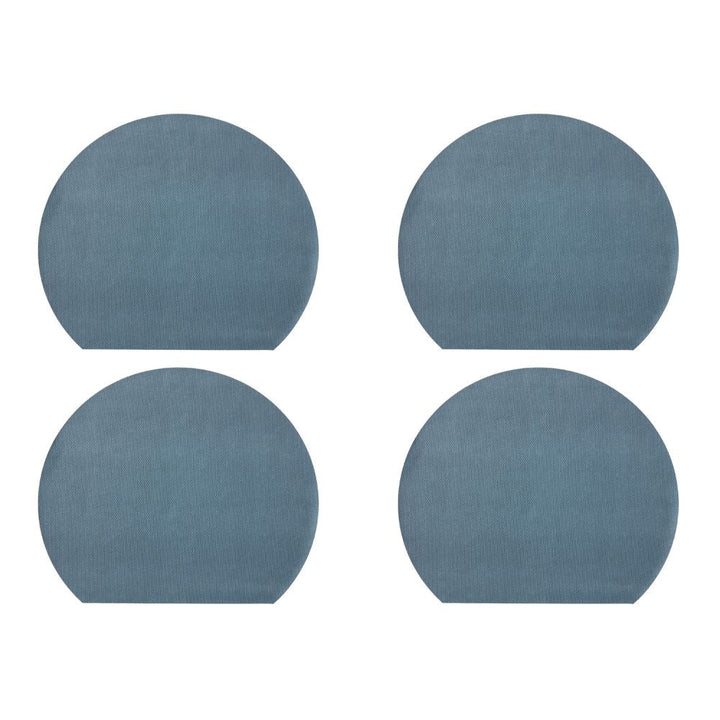 Studio Round - Vändbara bordsunderlägg 4 st. 43 x 36 cm River/Sand
