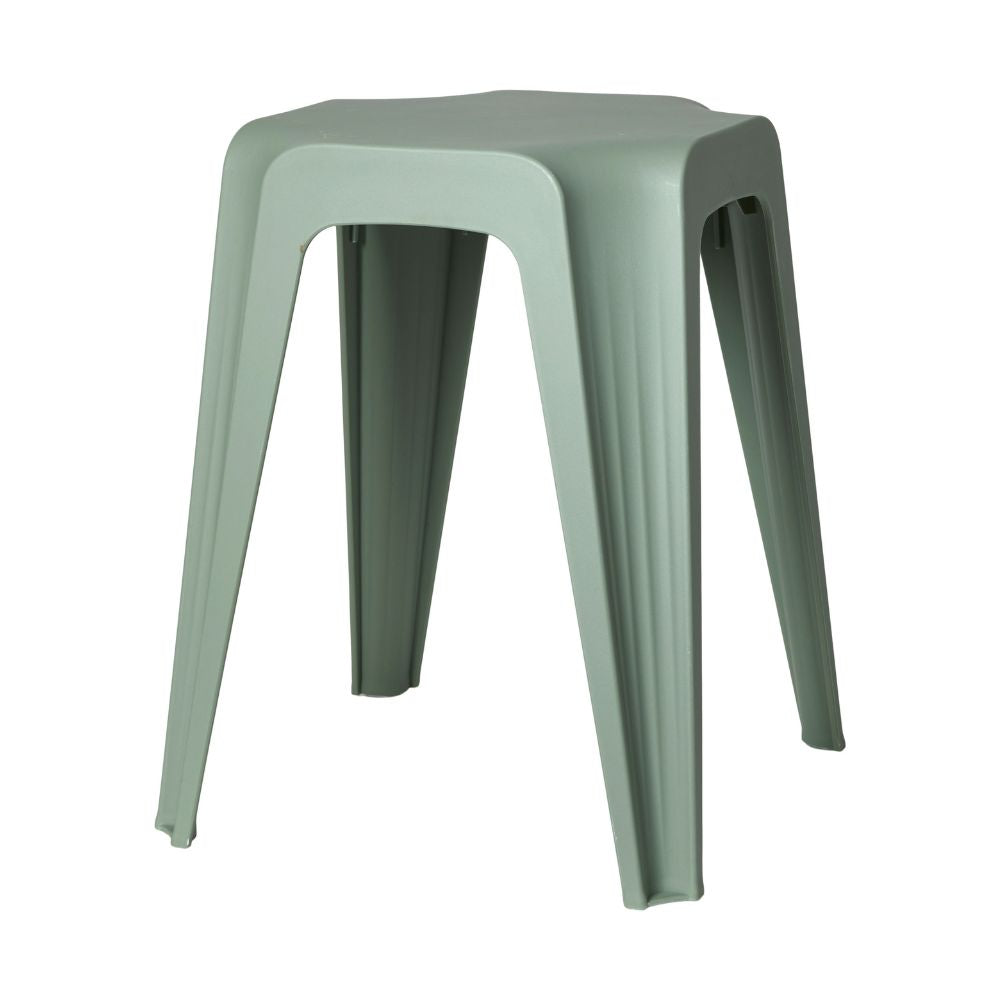 Pall 4 ben Ø31,5x46 cm plast dammgrön