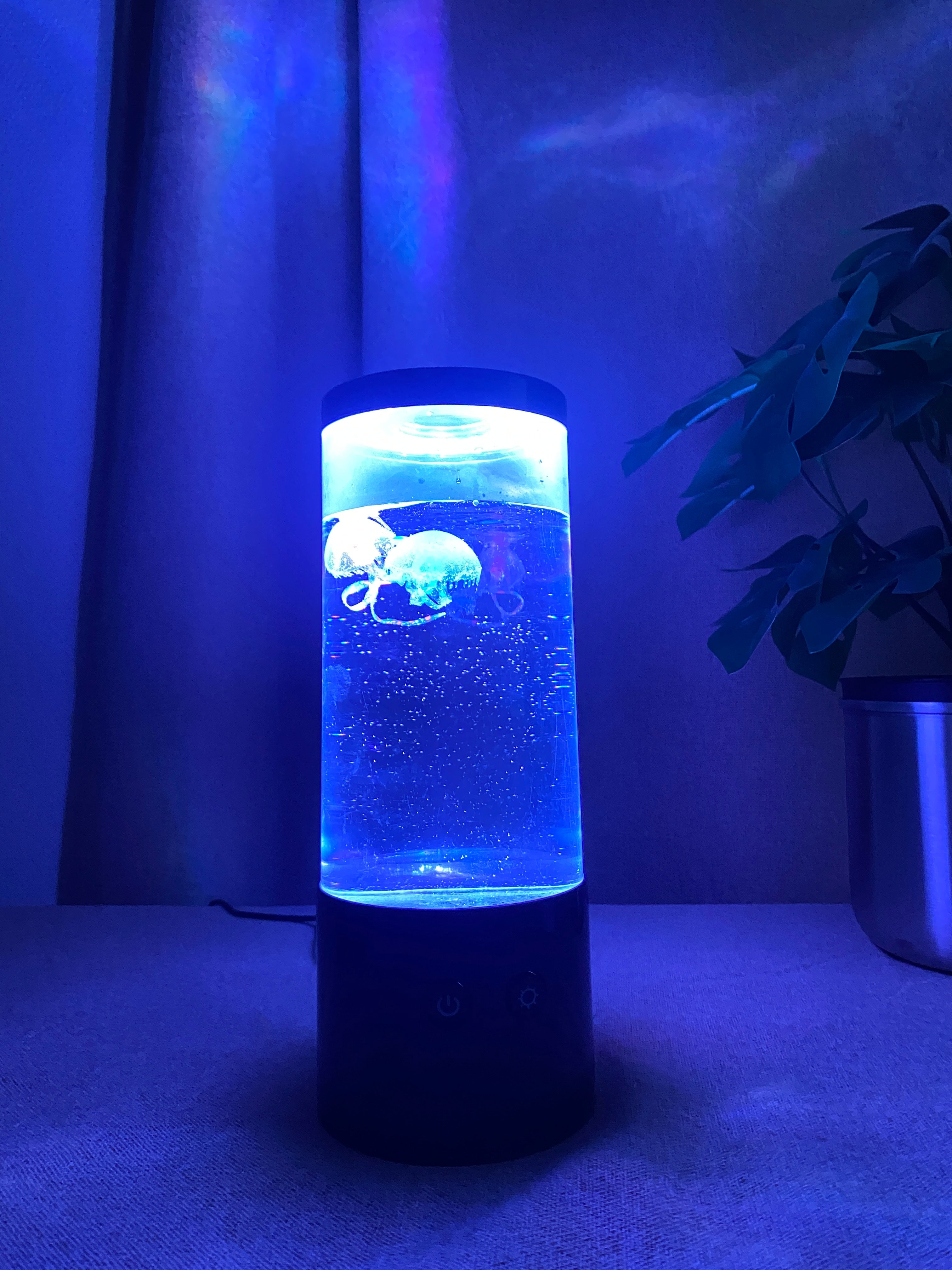 Manetlampa 9x23 cm för batteri inkl. USB-kabel