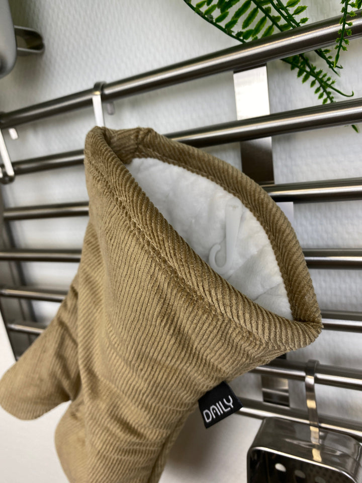 Daily - grillhandske i sammet 18x33 cm