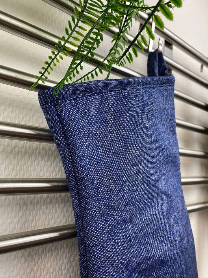 Daily - grillhandske denimblå