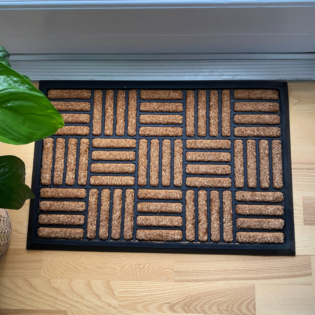 Dörrmatta - fyrkantigt mönster 40x60 cm