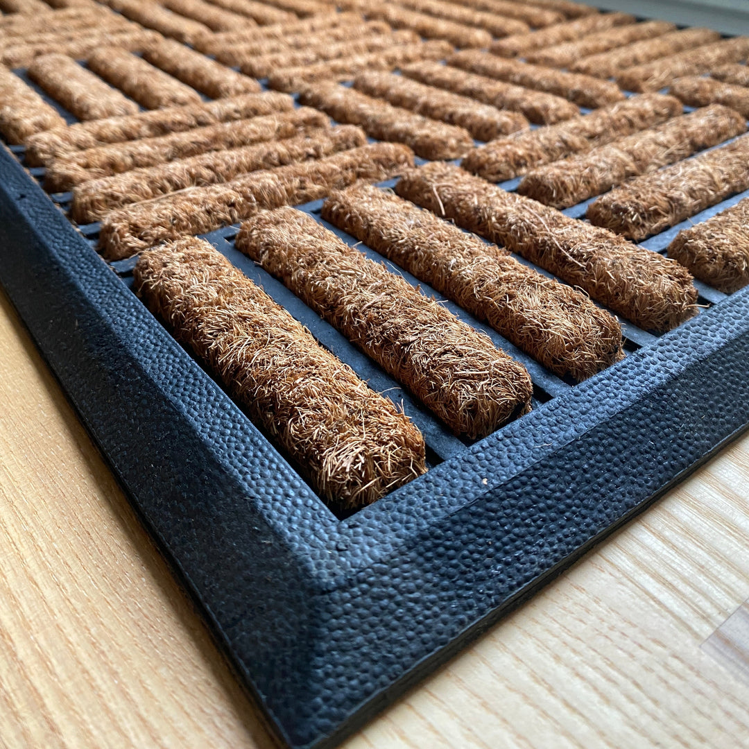 Dörrmatta - fyrkantigt mönster 40x60 cm