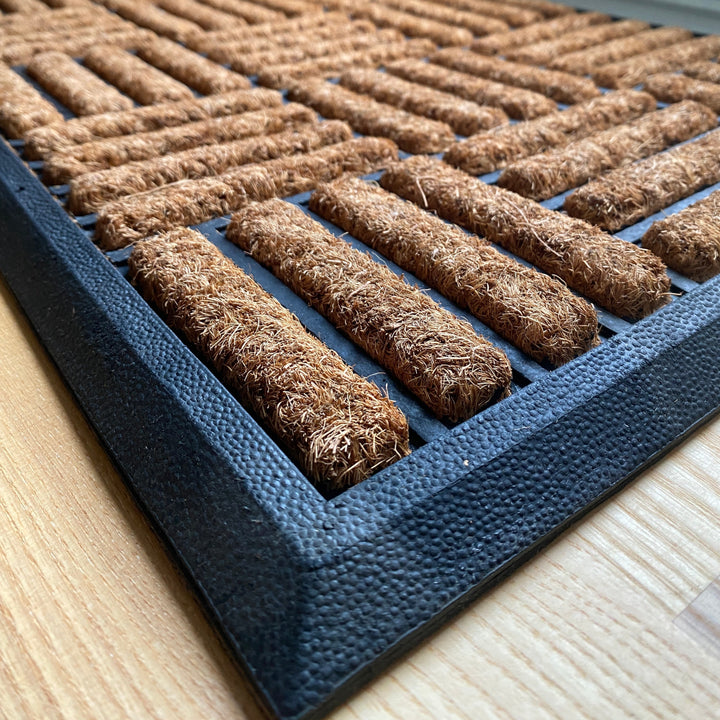 Dörrmatta - fyrkantigt mönster 40x60 cm