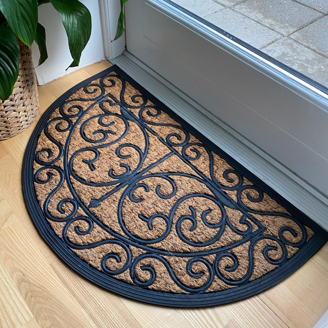 Dörrmatta - Ornament halvmåne 45 x 75 cm