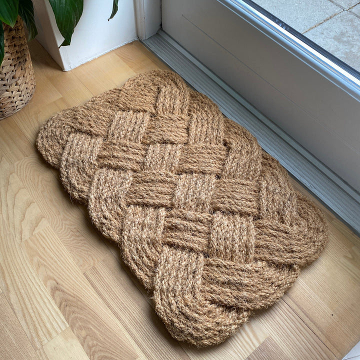 Dörrmatta rotting 45x75 cm jute naturfärgad