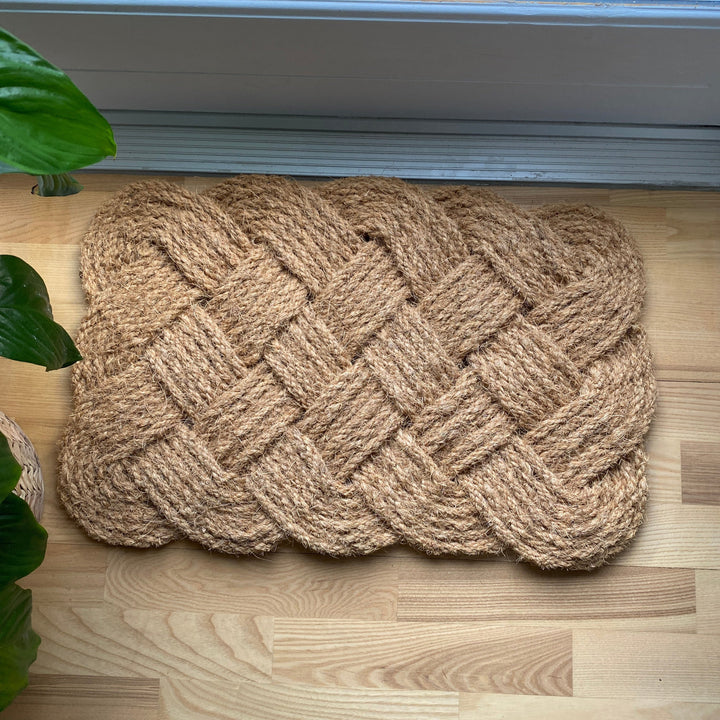 Dörrmatta rotting 45x75 cm jute naturfärgad