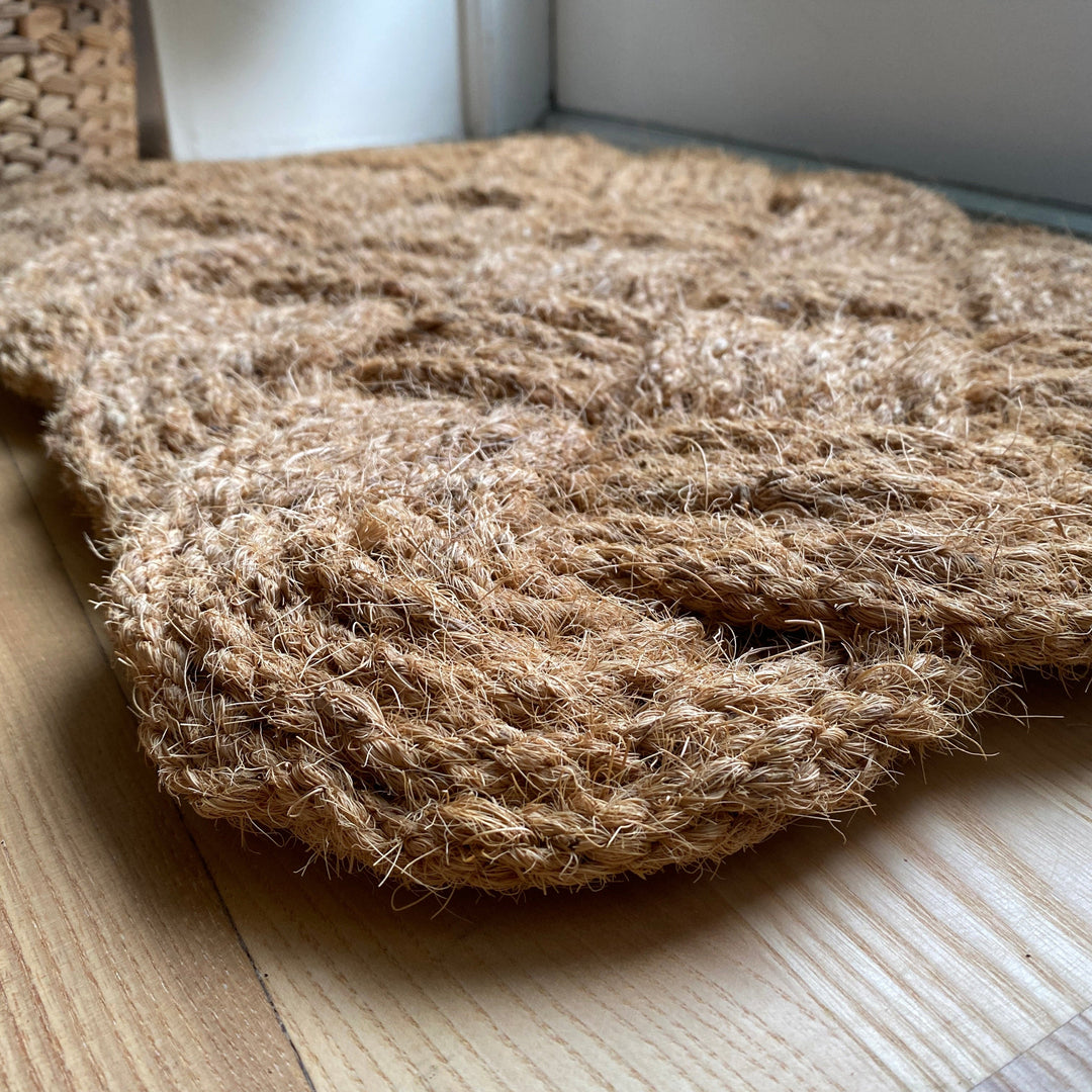 Dörrmatta rotting 45x75 cm jute naturfärgad
