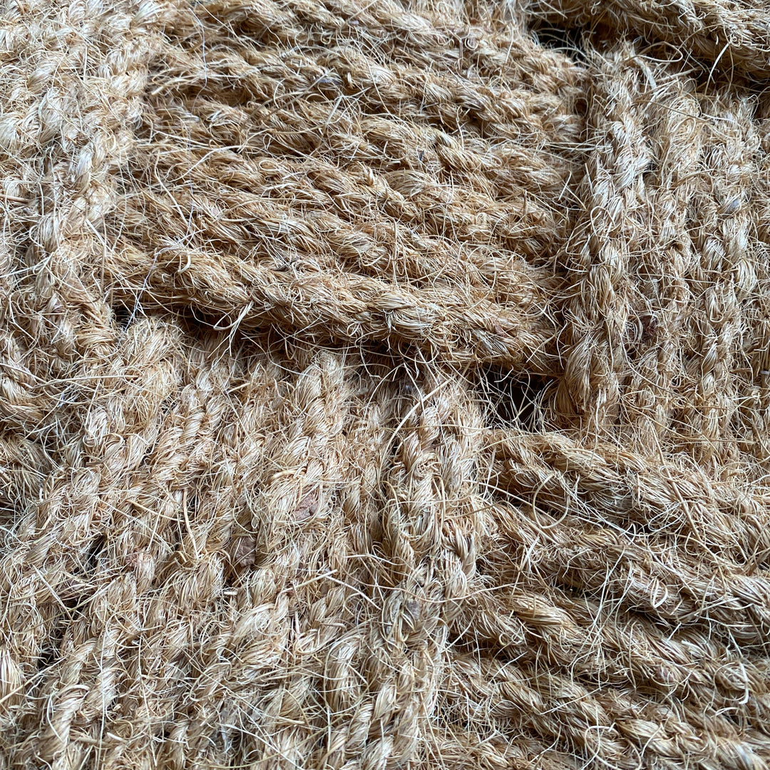 Dörrmatta - flätat mönster 40x60 jute