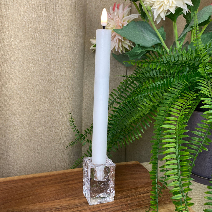 Ljusstake i glas 5,9 cm