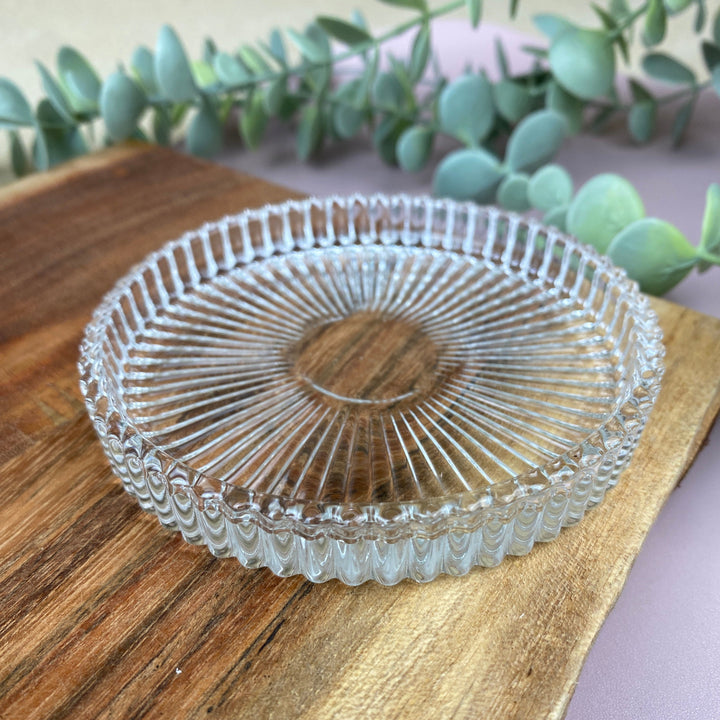 Glasfat för dekorationer Ø9,8 cm