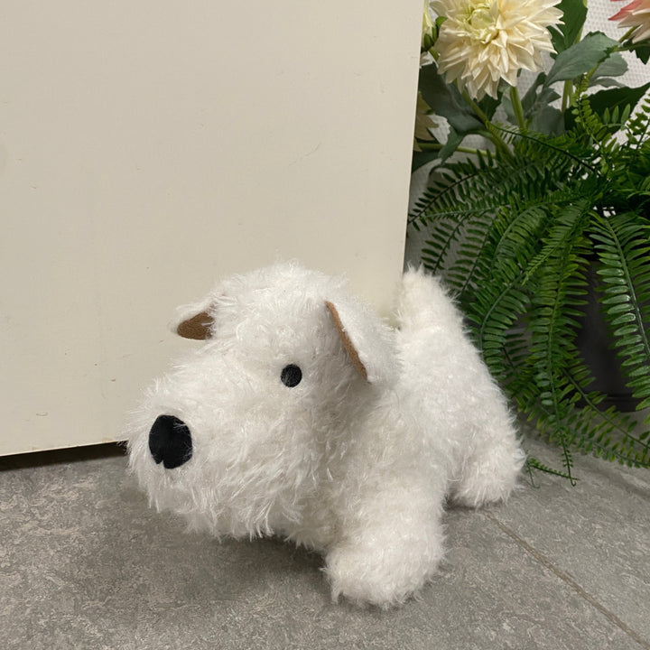 Dörrstopp hundplysch 1 kg vit/beige